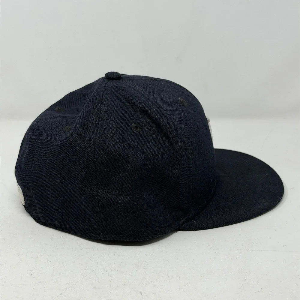 Detroit Tigers New Era 59FIFTY Hat Cap Size 7 1/4 Fitted Navy Official On-Field